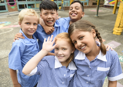 Children in playground