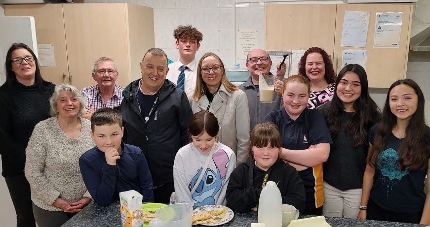 Group picture of the junior neighbourhood wardens