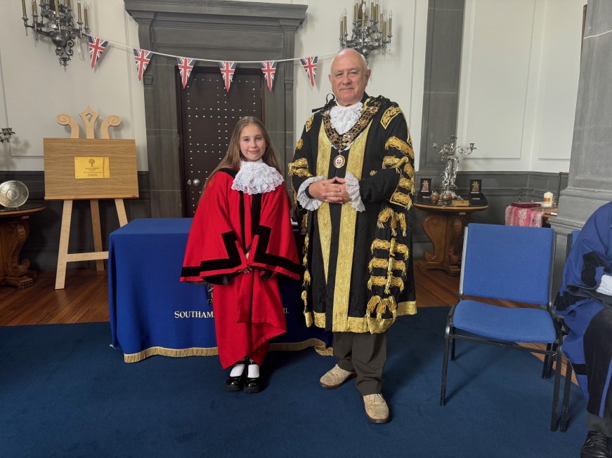 The Lord Mayor of Southampton and Children's Mayor